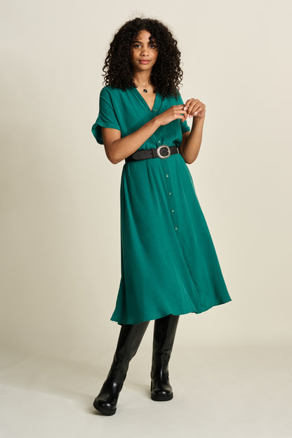 DRESS - Lynn Pacific Green