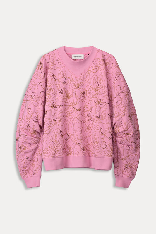SWEATER - Butterfly Rose Pink