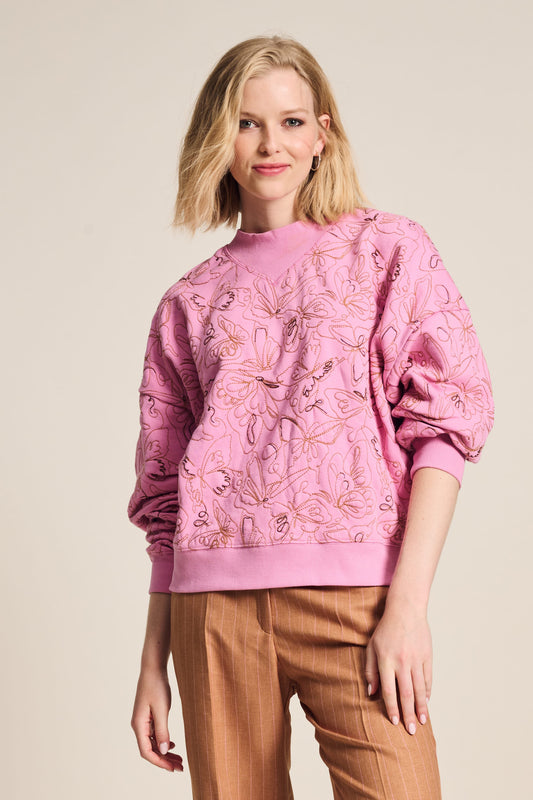 SWEATER - Butterfly Rose Pink