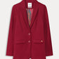 POM Amsterdam Blazers BLAZER - Burgundy Red