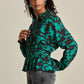 POM Amsterdam Blouses BLOUSE - Camo Teal Green