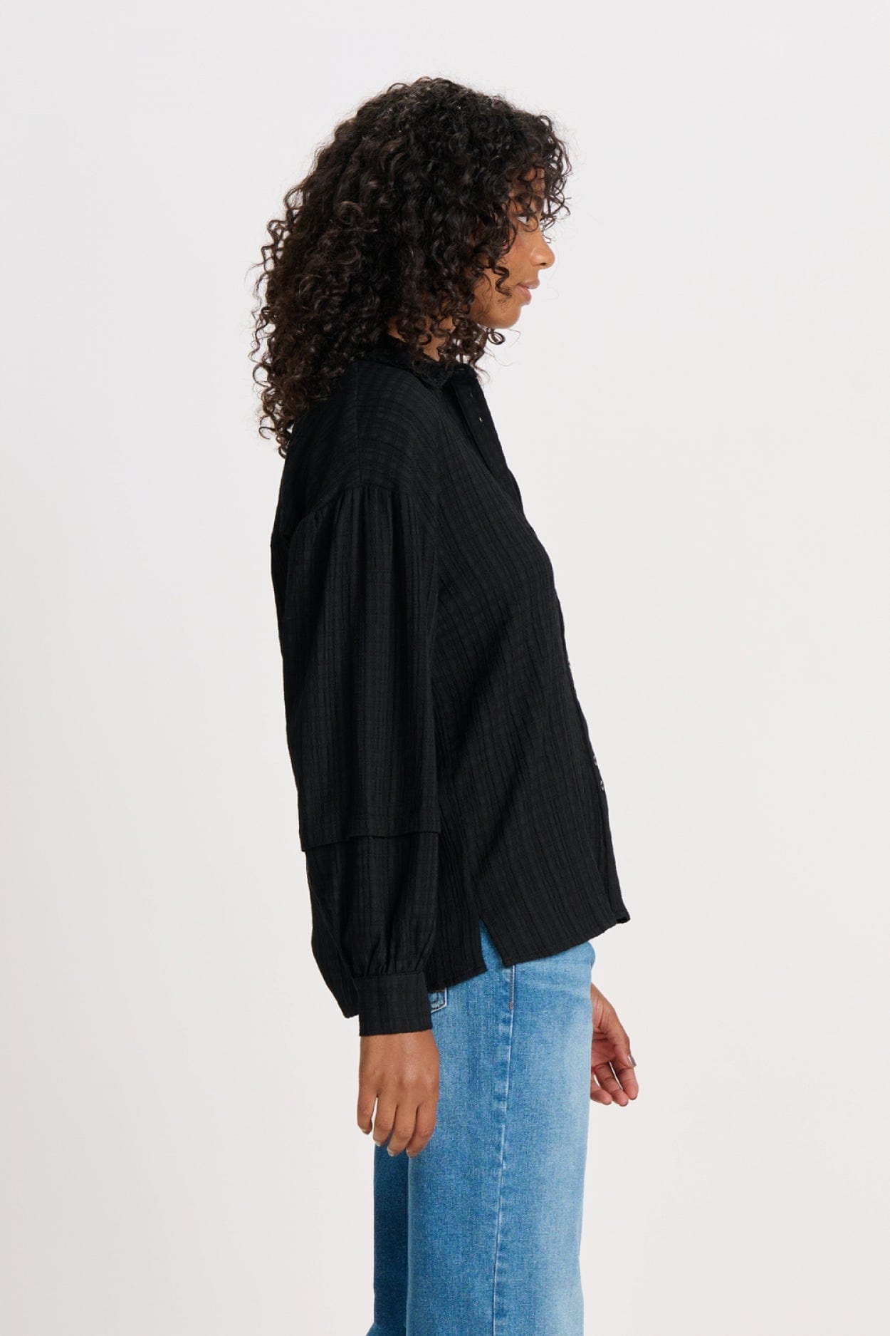 H&m black blouses sale