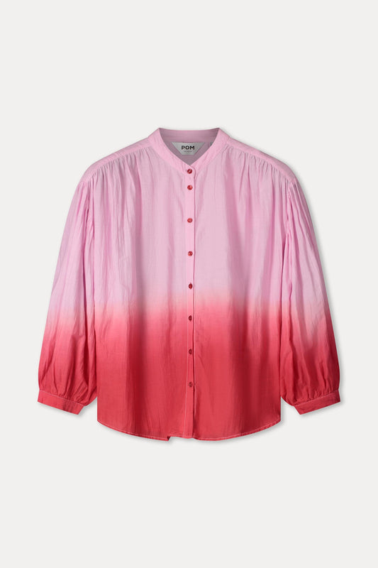 POM Amsterdam Blouses BLOUSE - Faded Scarlet Red