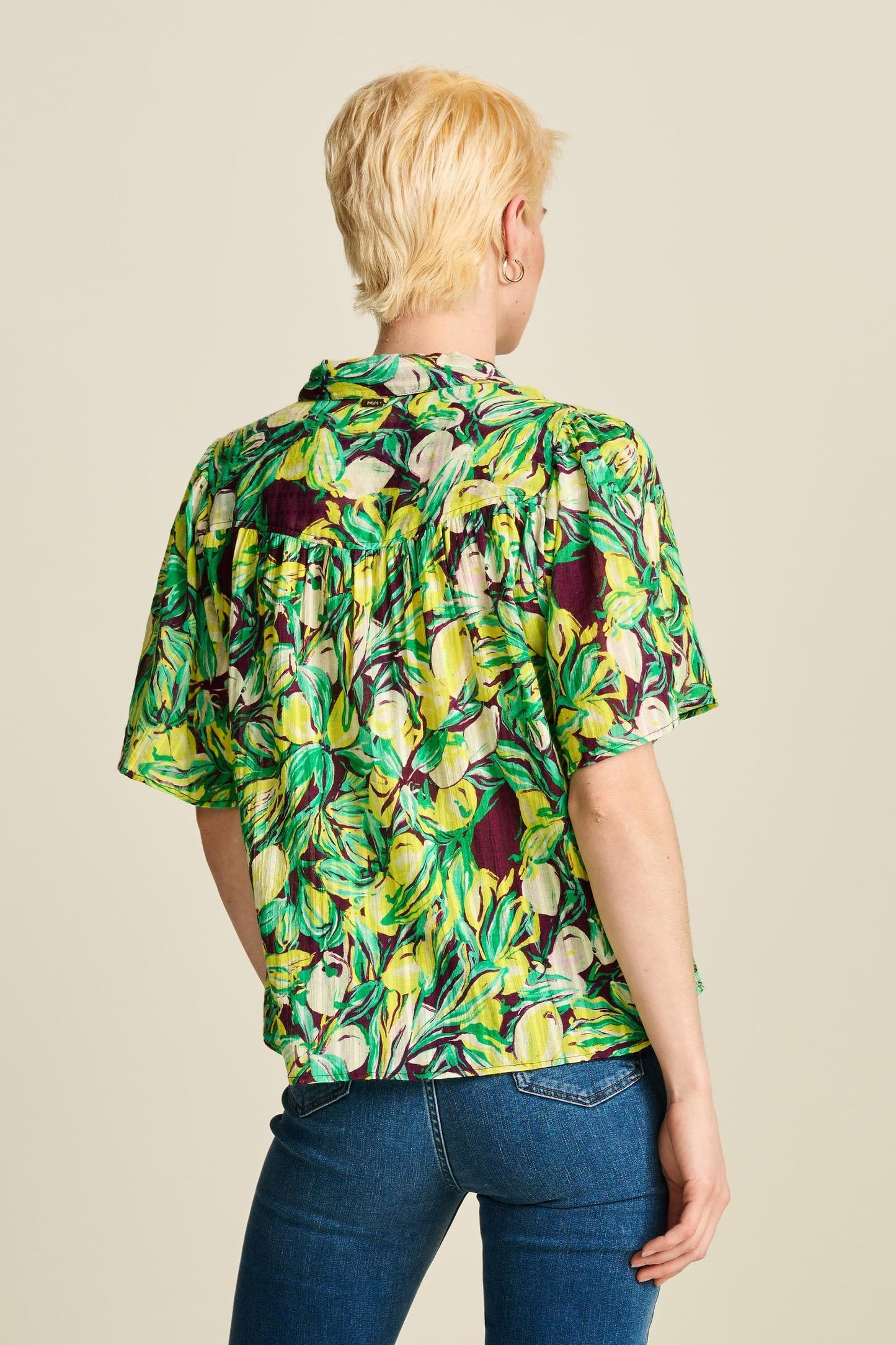 POM Amsterdam Blouses BLOUSE - Lemon Tree