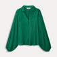 POM Amsterdam Blouses BLOUSE - Lena Meadow Green