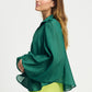 POM Amsterdam Blouses BLOUSE - Lena Meadow Green