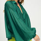 POM Amsterdam Blouses BLOUSE - Lena Meadow Green