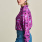 POM Amsterdam Blouses BLOUSE - Milly Featherfest Cactus Pink