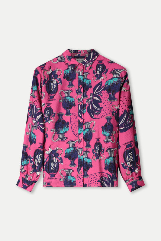 POM Amsterdam Blouses BLOUSE - Milly Vases Pink