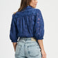 POM Amsterdam Blouses BLOUSE - Sapphire Blue