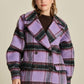 POM Amsterdam Coats COAT - Checks Lavender