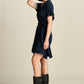 POM Amsterdam Dresses DRESS - Bobby Lynn Dark Navy