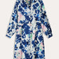 POM Amsterdam Dresses DRESS - Crane Birds Blue