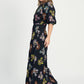 POM Amsterdam Dresses DRESS - Embroidery Sky Black