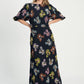 POM Amsterdam Dresses DRESS - Embroidery Sky Black