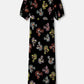 POM Amsterdam Dresses DRESS - Embroidery Sky Black