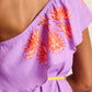 POM Amsterdam Dresses DRESS - Lilac Flower
