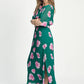 POM Amsterdam Dresses DRESS - Meadow Flowers Green