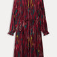 POM Amsterdam Dresses DRESS - Woody Burgundy Red