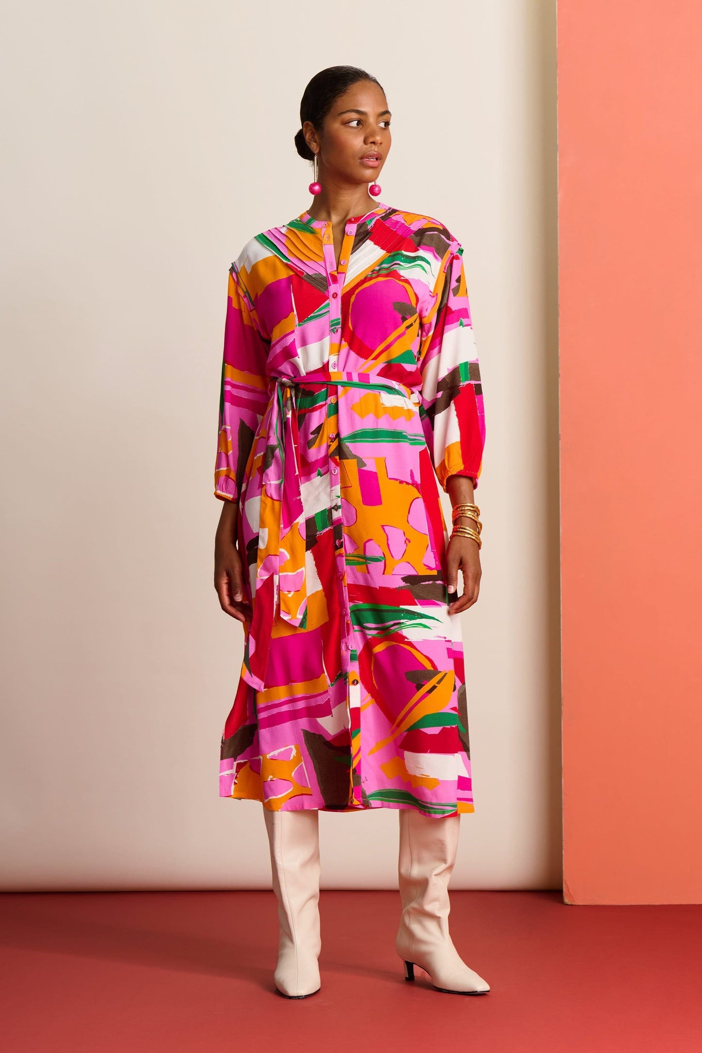 POM Amsterdam Dresses Multi colour / 34 DRESS - Cape Town