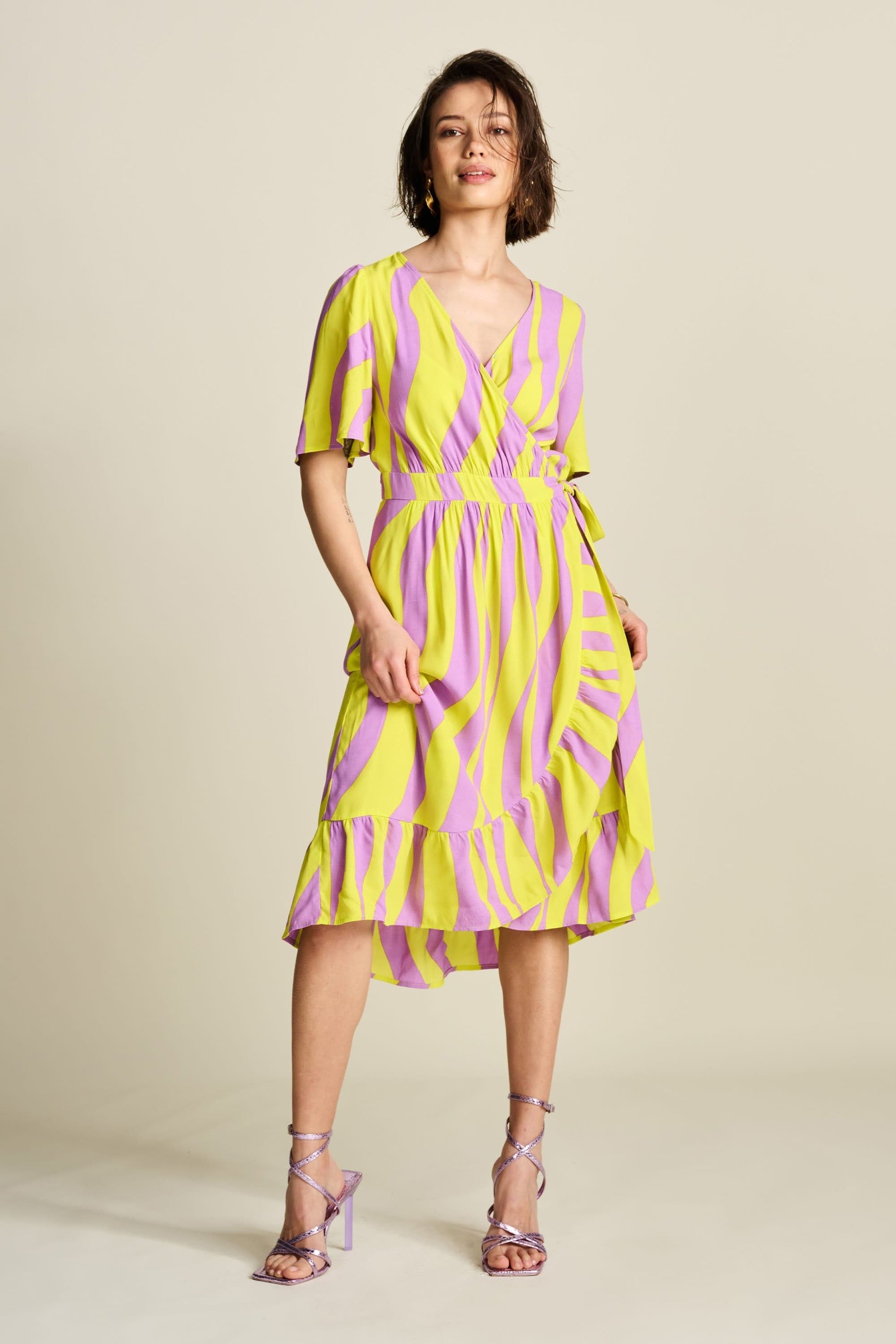 POM Amsterdam Dresses Multi colour / 34 DRESS - Desert Heat
            