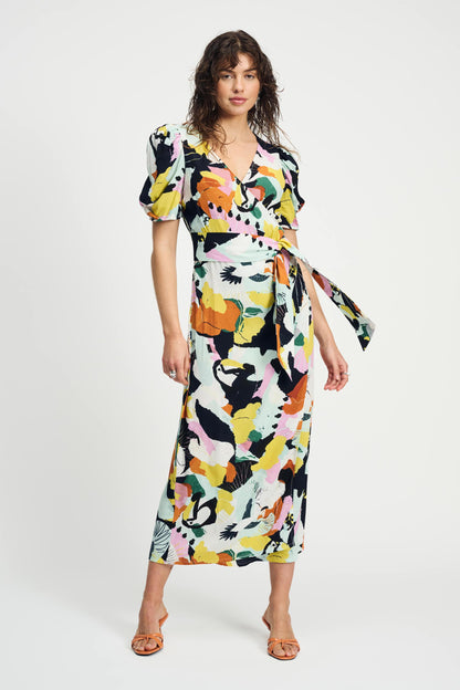 POM Amsterdam Dresses Multi colour / 34 DRESS - Paradise