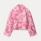 POM Amsterdam Jackets JACKET - Floral Jacquard Raspberry