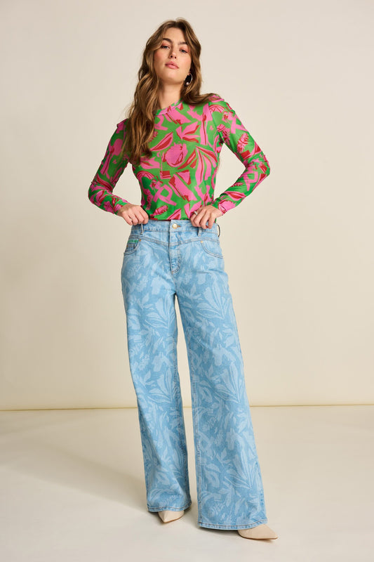 POM Amsterdam Jeans Blue / 34 JEANS - Wide Leg Afrique