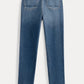 POM Amsterdam Jeans JEANS - Elize Slim Dark Blue