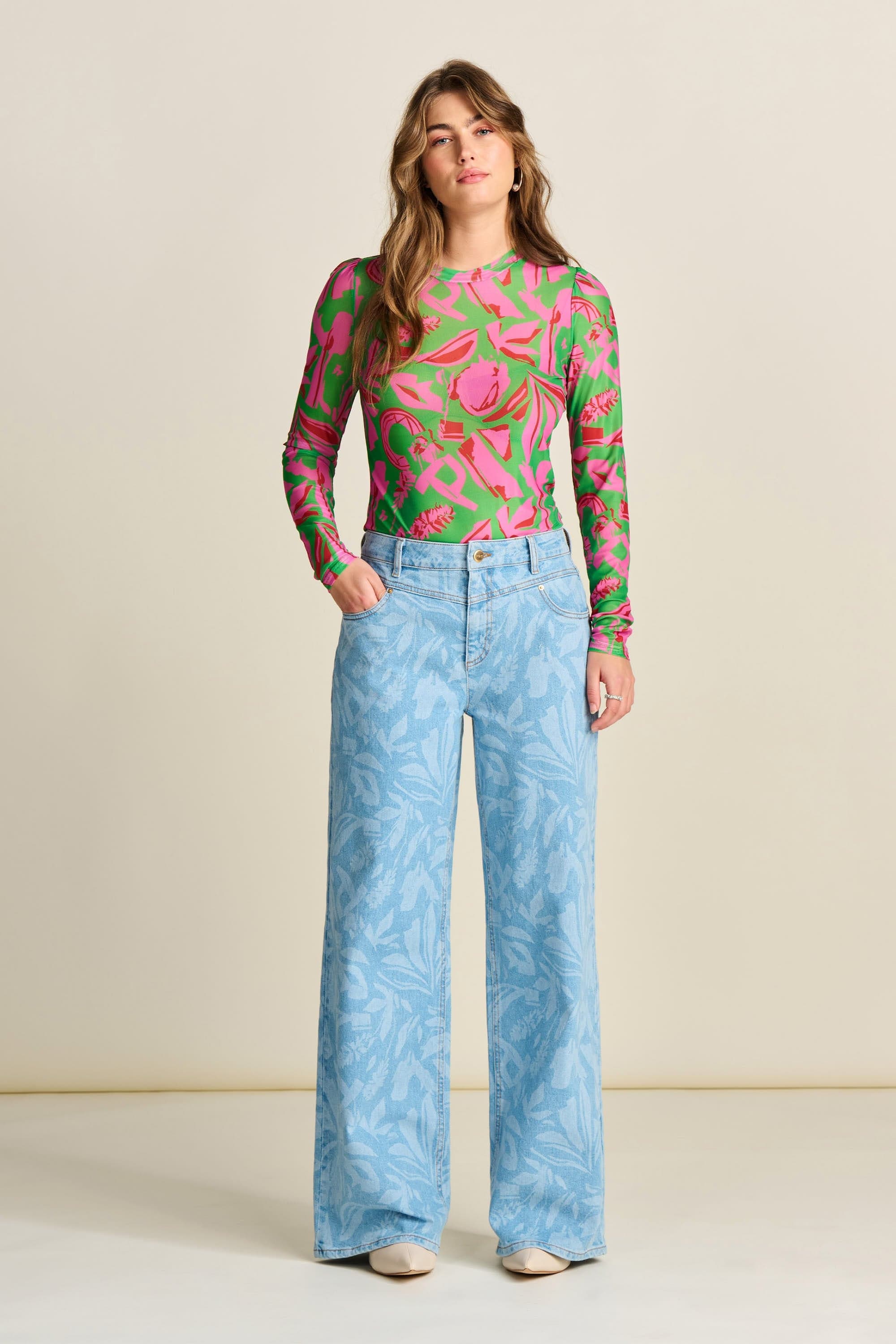 POM Amsterdam Jeans JEANS - Wide Leg Afrique