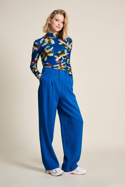 POM Amsterdam Pants Blue / 34 PANTS - Shimmer Blue