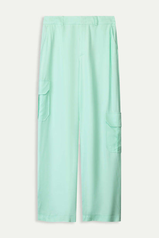 POM Amsterdam Pants PANTS - Satin Fresh Mint