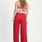 POM Amsterdam Pants PANTS - Scarlet Red Summer