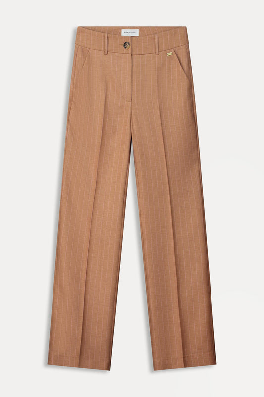 POM Amsterdam Pants PANTS - Striped Sugar Brown