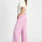 POM Amsterdam Pants PANTS - Wide Leg Rose Pink