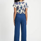 POM Amsterdam Pants PANTS - Wide Leg Sapphire Blue