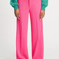 POM Amsterdam Pants PANTS - Wide Leg Vibrant Pink