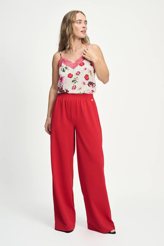 POM Amsterdam Pants Red / 34 PANTS - Scarlet Red Summer