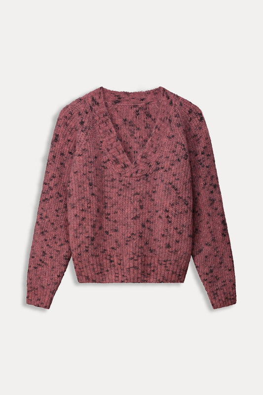 POM Amsterdam Pullovers PULLOVER - Animal Pink