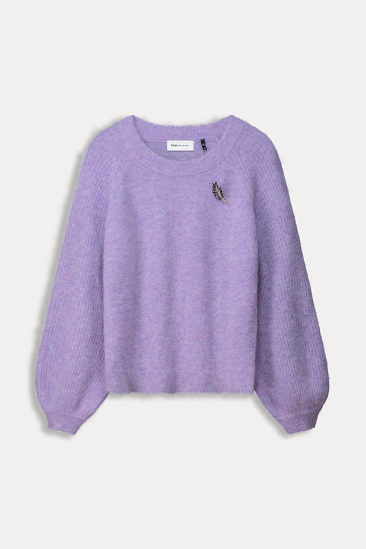 POM Amsterdam Pullovers PULLOVER - Lavender