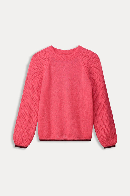 POM Amsterdam Pullovers PULLOVER - Vibrant Pink