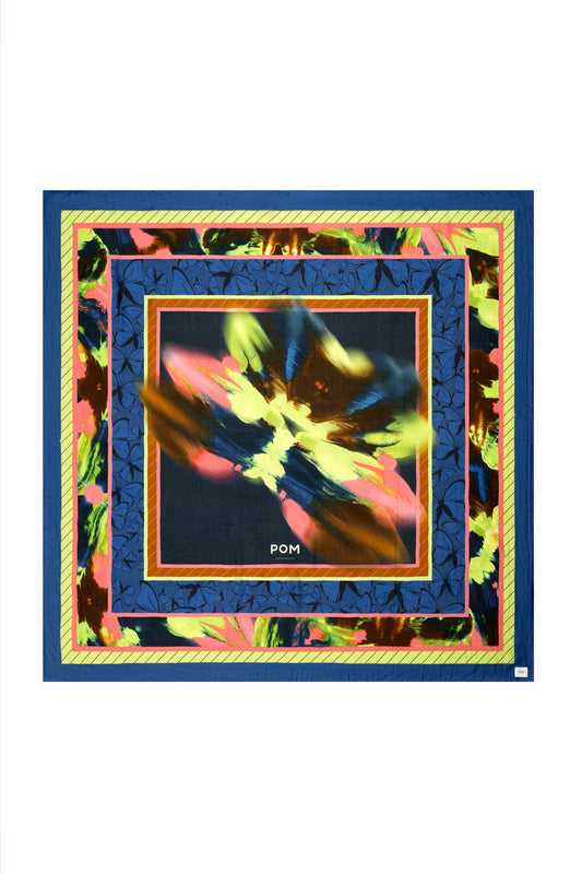 POM Amsterdam Shawls Multi colour / OS SHAWL - Silk Butterfly