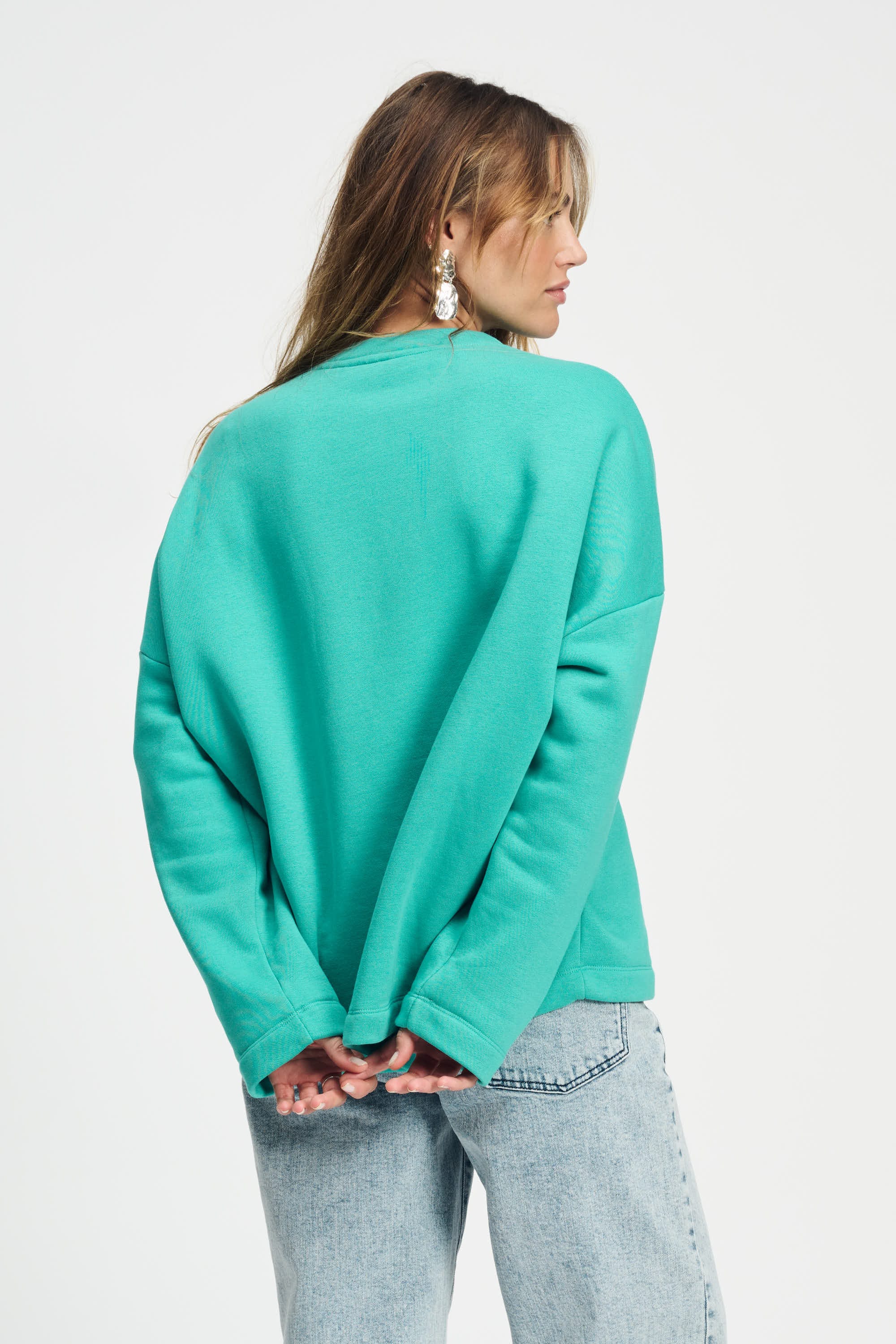 POM Amsterdam Sweaters SWEATER - Fresh Green