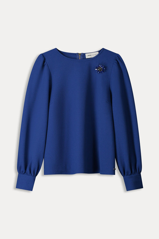 POM Amsterdam Tops TOP - Mid Blue