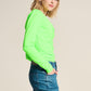 POM Amsterdam Tops TOP - Waterfall Vibrant Green