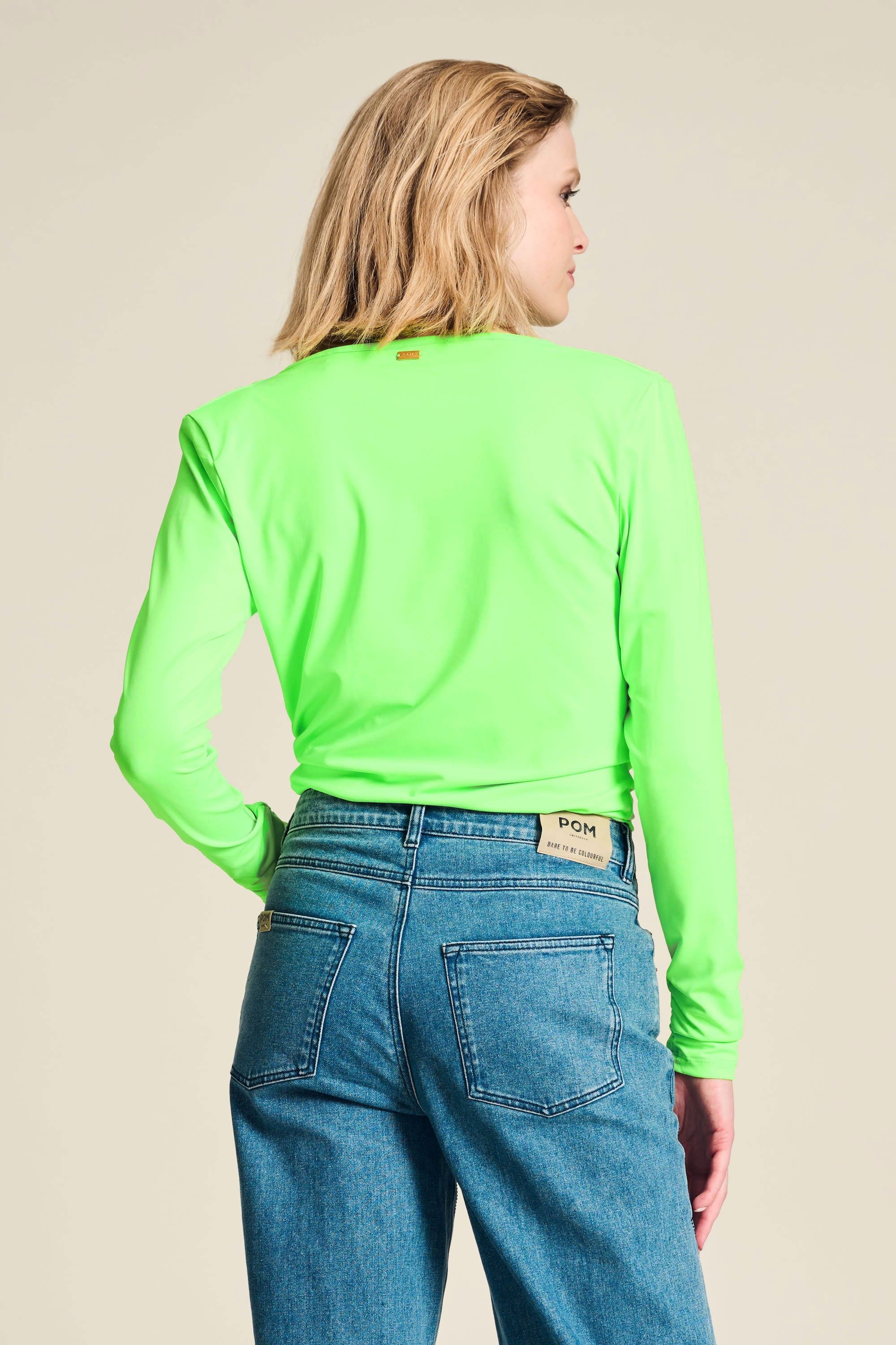 POM Amsterdam Tops TOP - Waterfall Vibrant Green