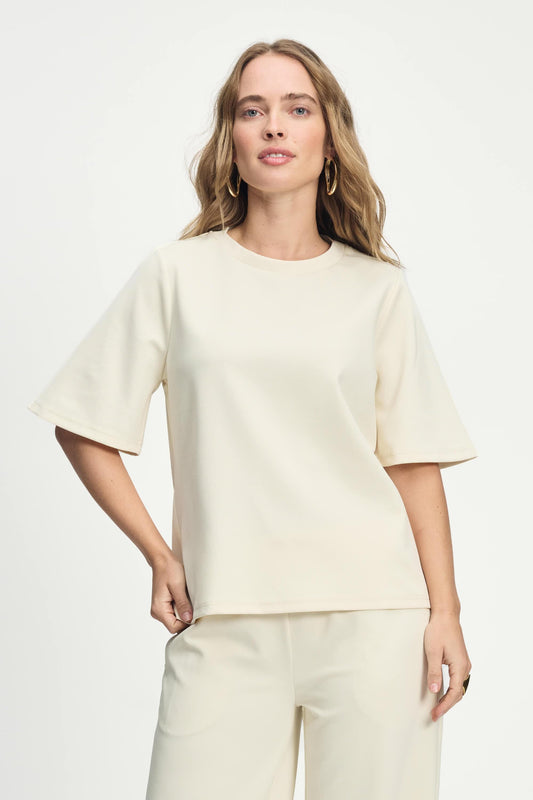 POM Amsterdam Tops White / 34 TOP - Cream