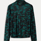 POM Amsterdam Turtlenecks TURTLENECK - Camo Teal Green