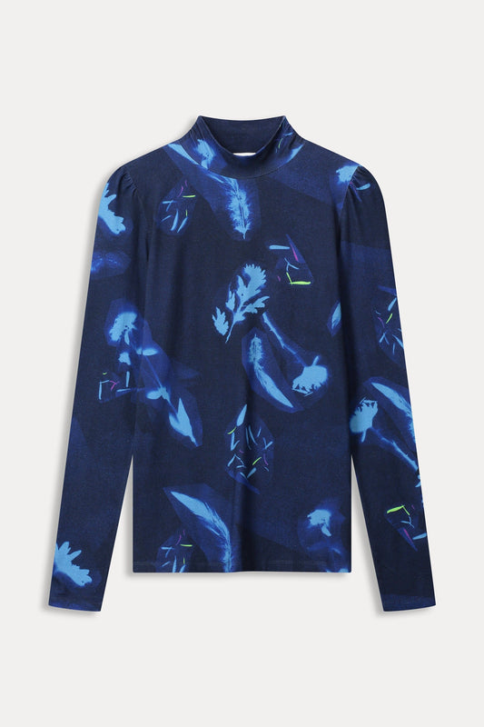 POM Amsterdam Turtlenecks TURTLENECK - Feathers and Florals